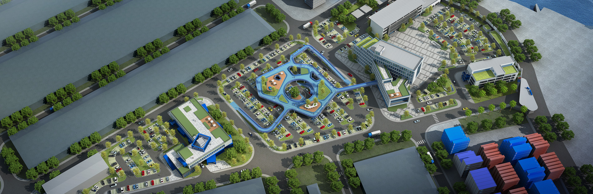 工業景觀設計 茂名錦繡金海岸(àn)概念性規劃方案